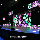 Wedding Church Stage Advertising LED Video Wall P4.81 Automatic Calibration